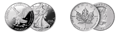 Invest In Gold and Silver Invest in Silver Eagle and Maple Leaf
