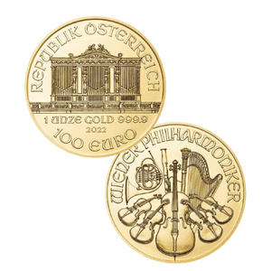 2022 Austrian Philharmonic Gold Coin