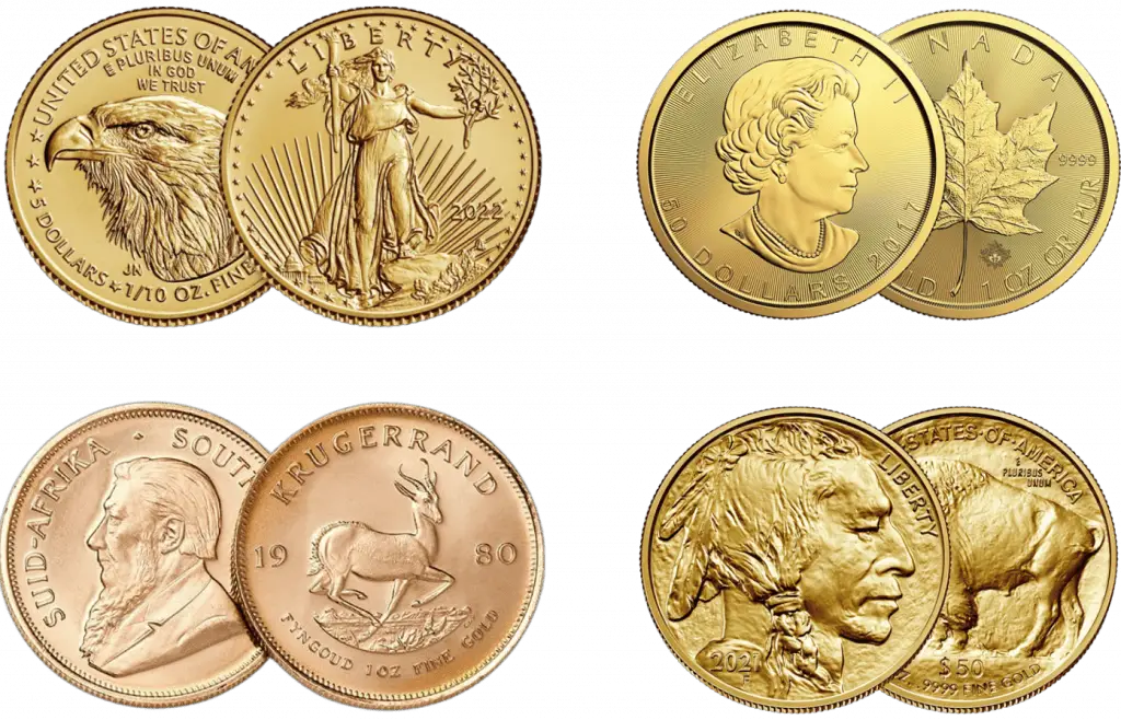top 4 gold coins