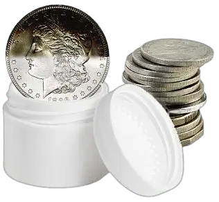 Dipped Morgan Silver Dollar