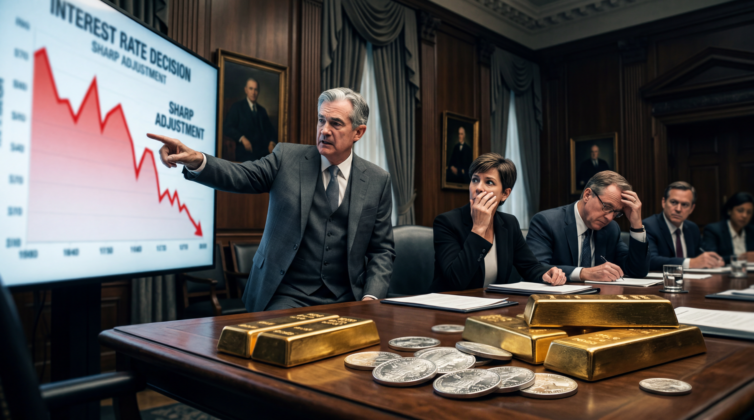 Drama at the Federal Reserve - Powell-to-Warsh transition and gold market impact