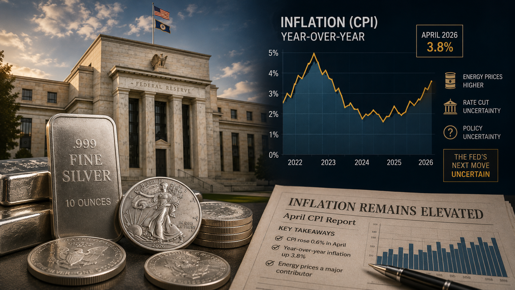 Federal Reserve policy, inflation data, and gold and silver market reaction - Atlanta Gold and Coin